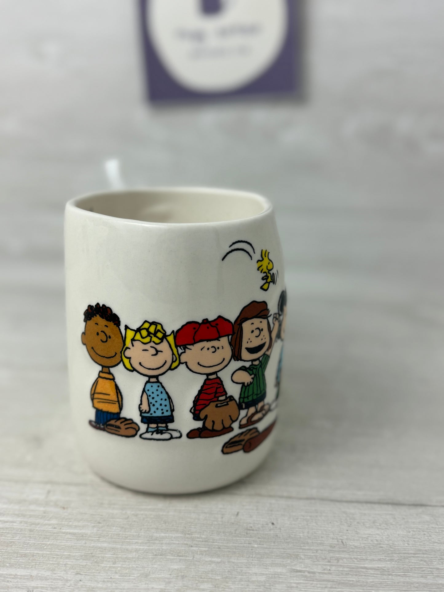 Rae Dunn Peanuts Game Day Mug
