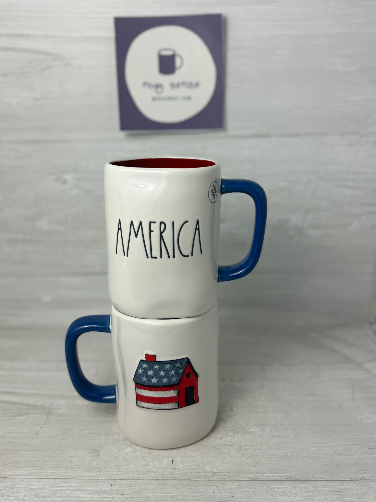 Rae Dunn America Mug