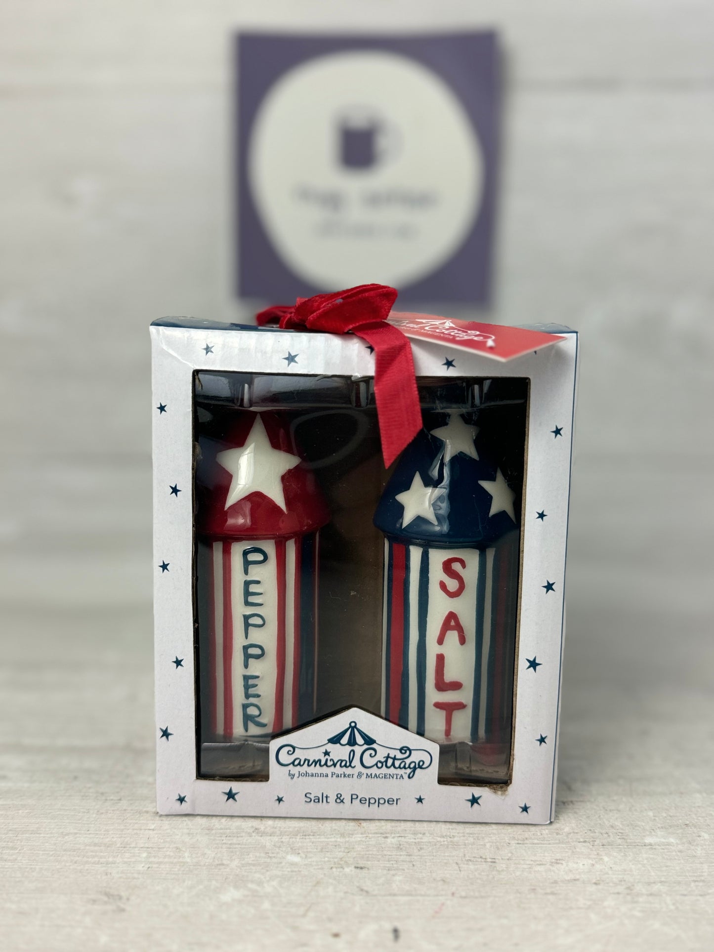 Johanna Parker Firecrackers Salt & Pepper Shakers