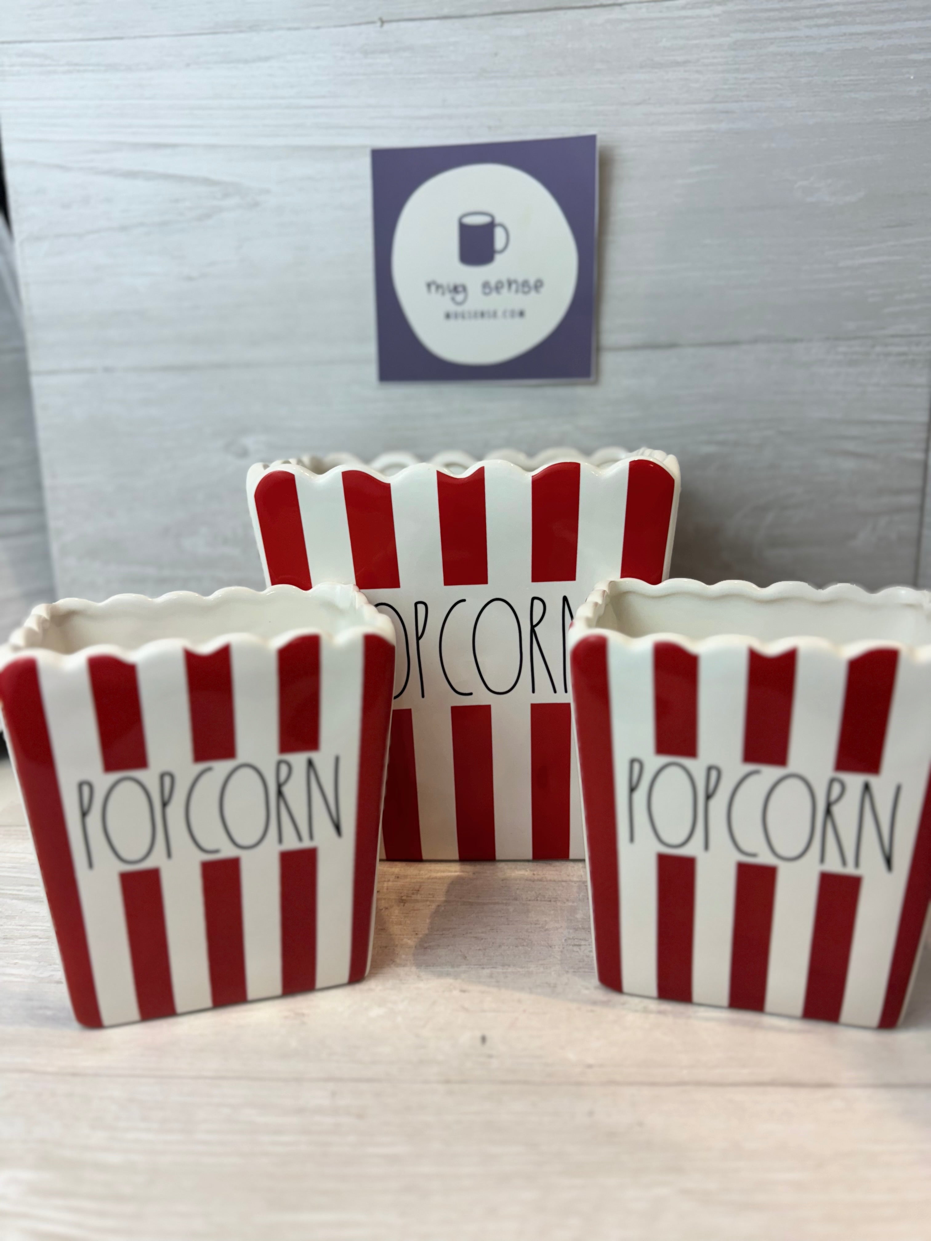 Rae Dunn Popcorn Set Mug Sense