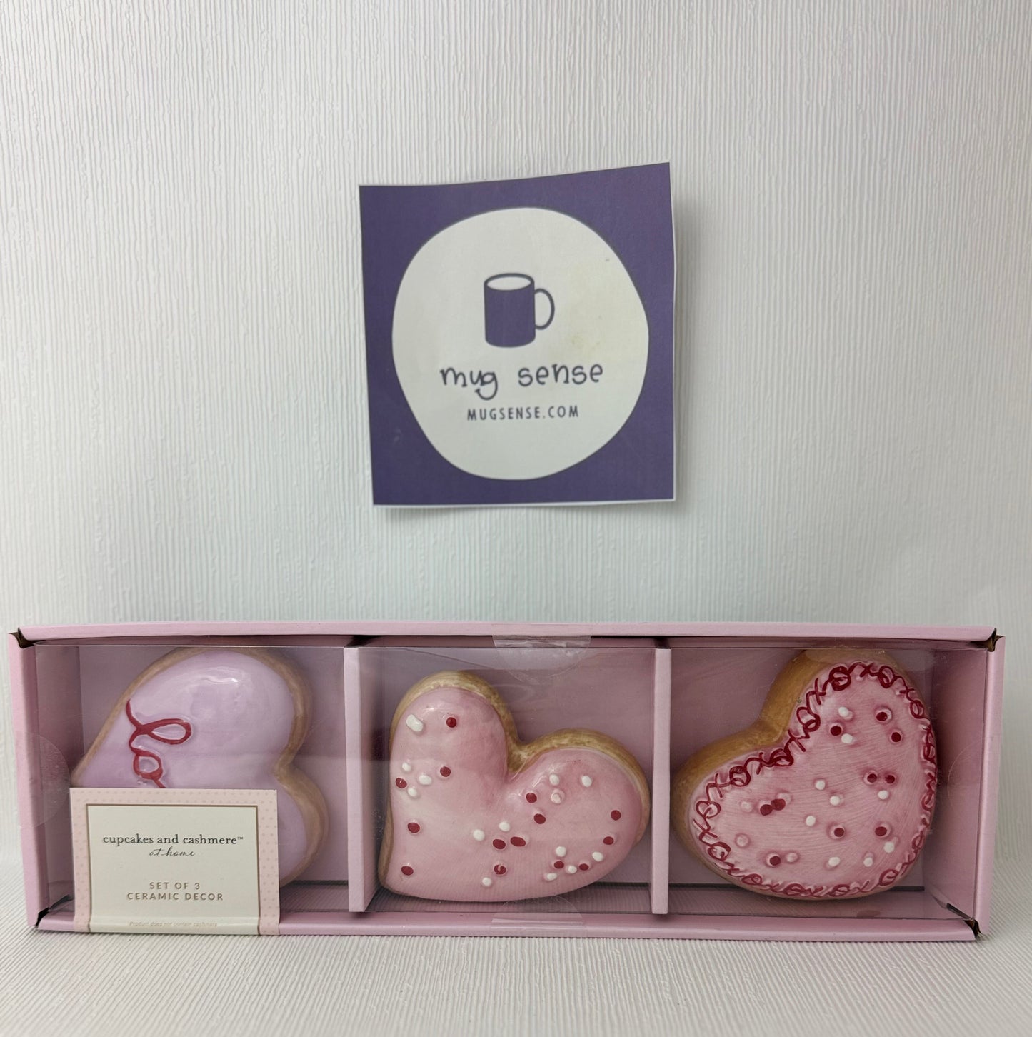 Cupcake & Cashmere Valentine Heart Donuts