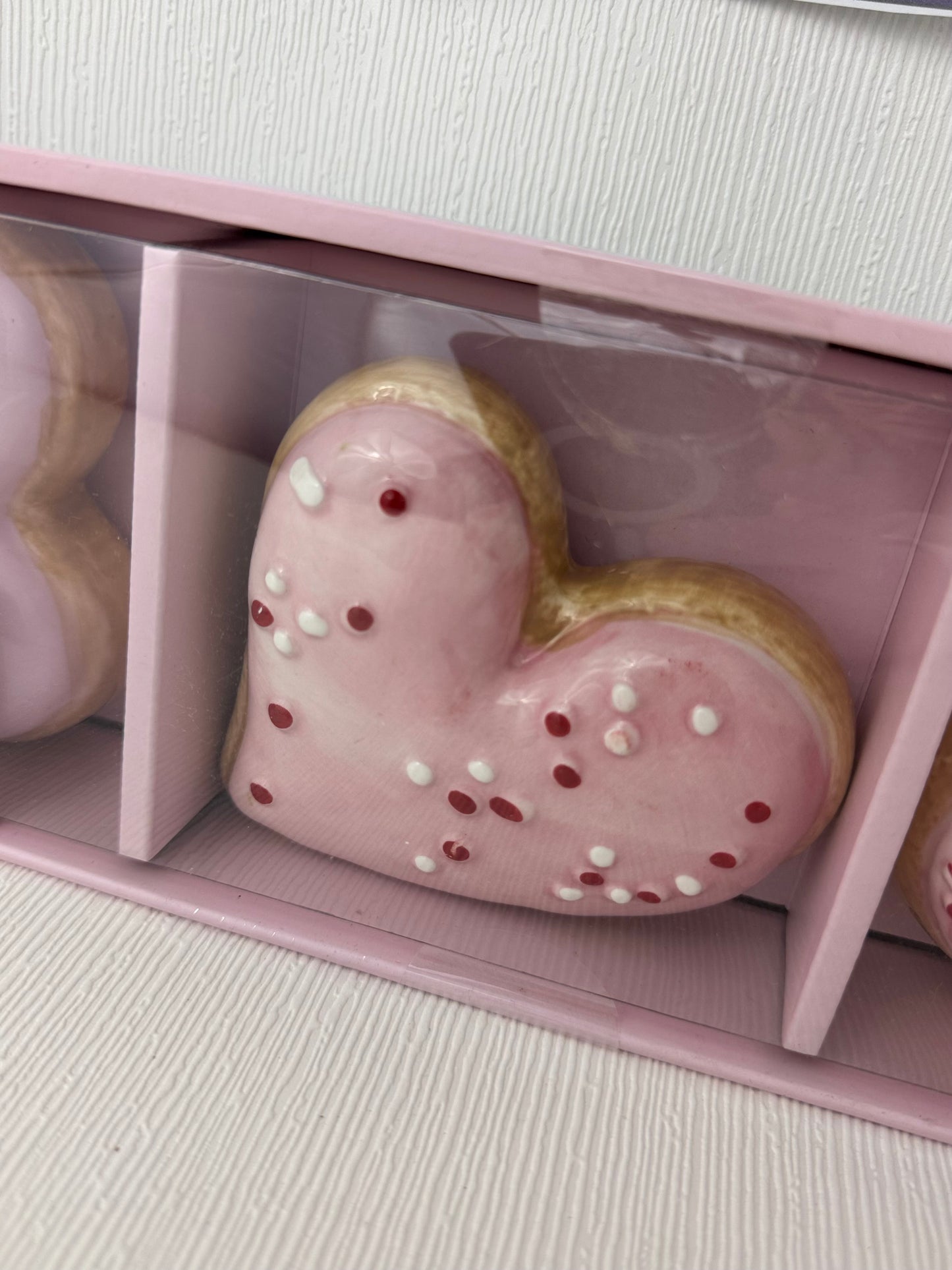 Cupcake & Cashmere Valentine Heart Donuts