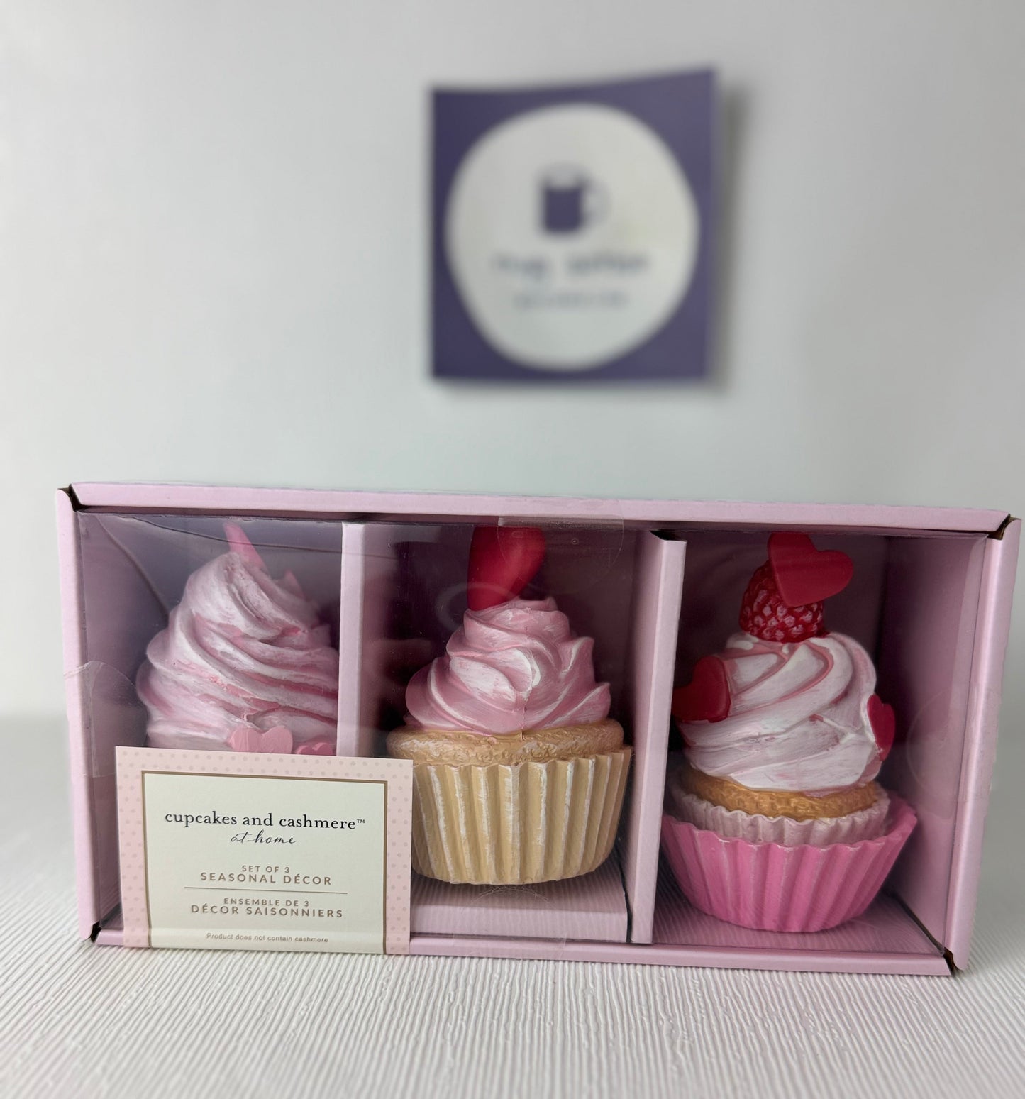 Cupcake & Cashmere Pink Frosted Cupcakes