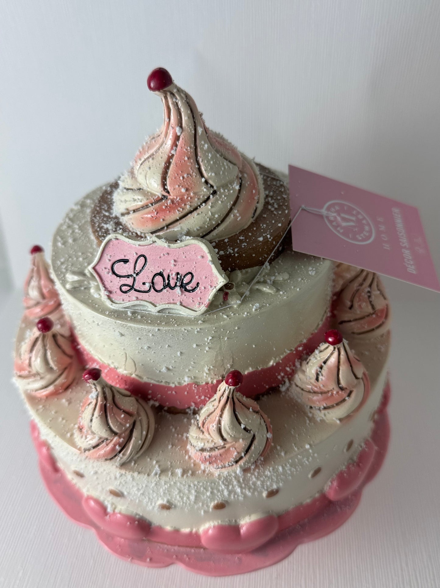 Martha Stewart 2 Tiered Faux Cake