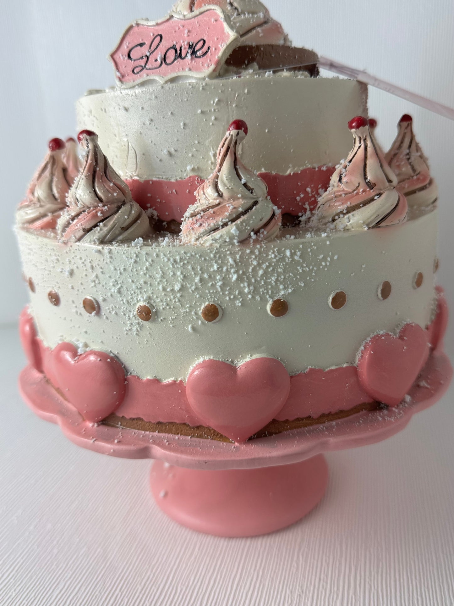 Martha Stewart 2 Tiered Faux Cake