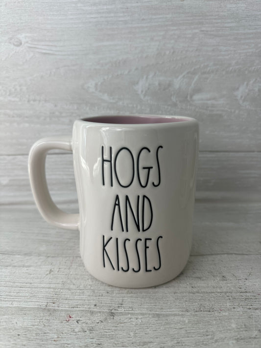 Rae Dunn Hogs and Kisses Mug