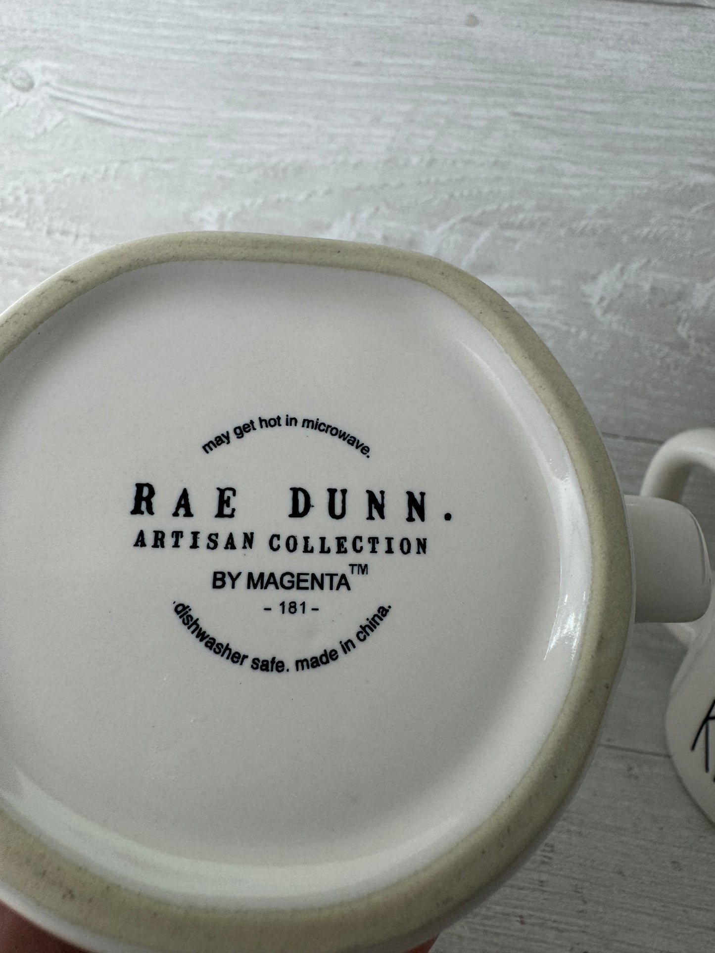 Rae Dunn Hogs and Kisses Mug