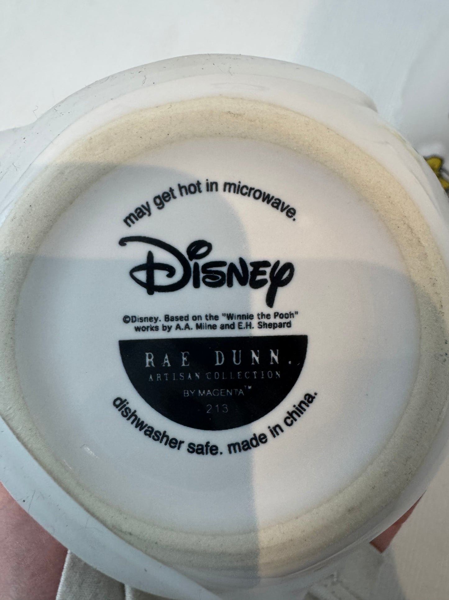 Rae Dunn Disney Winnie The Pooh "Sweet As Hunny" Honey Pot