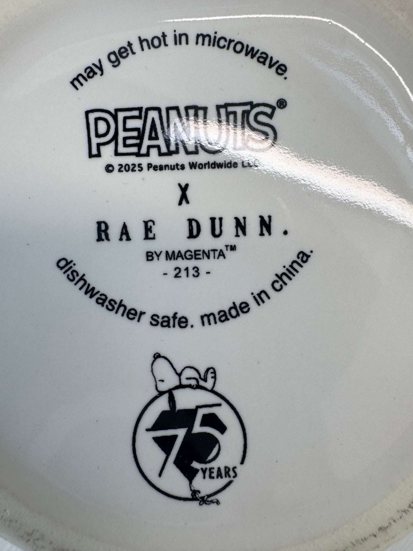 Rae Dunn Snoopy Best Friends Mug