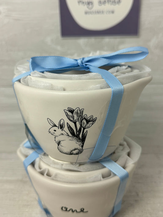 Rae Dunn Bunny Rabbit Measuring Cup Set
