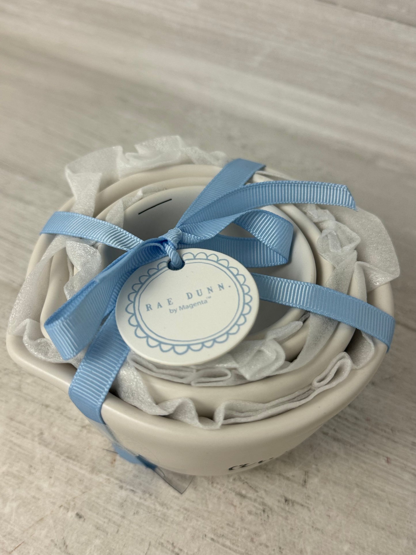 Rae Dunn Bunny Rabbit Measuring Cup Set