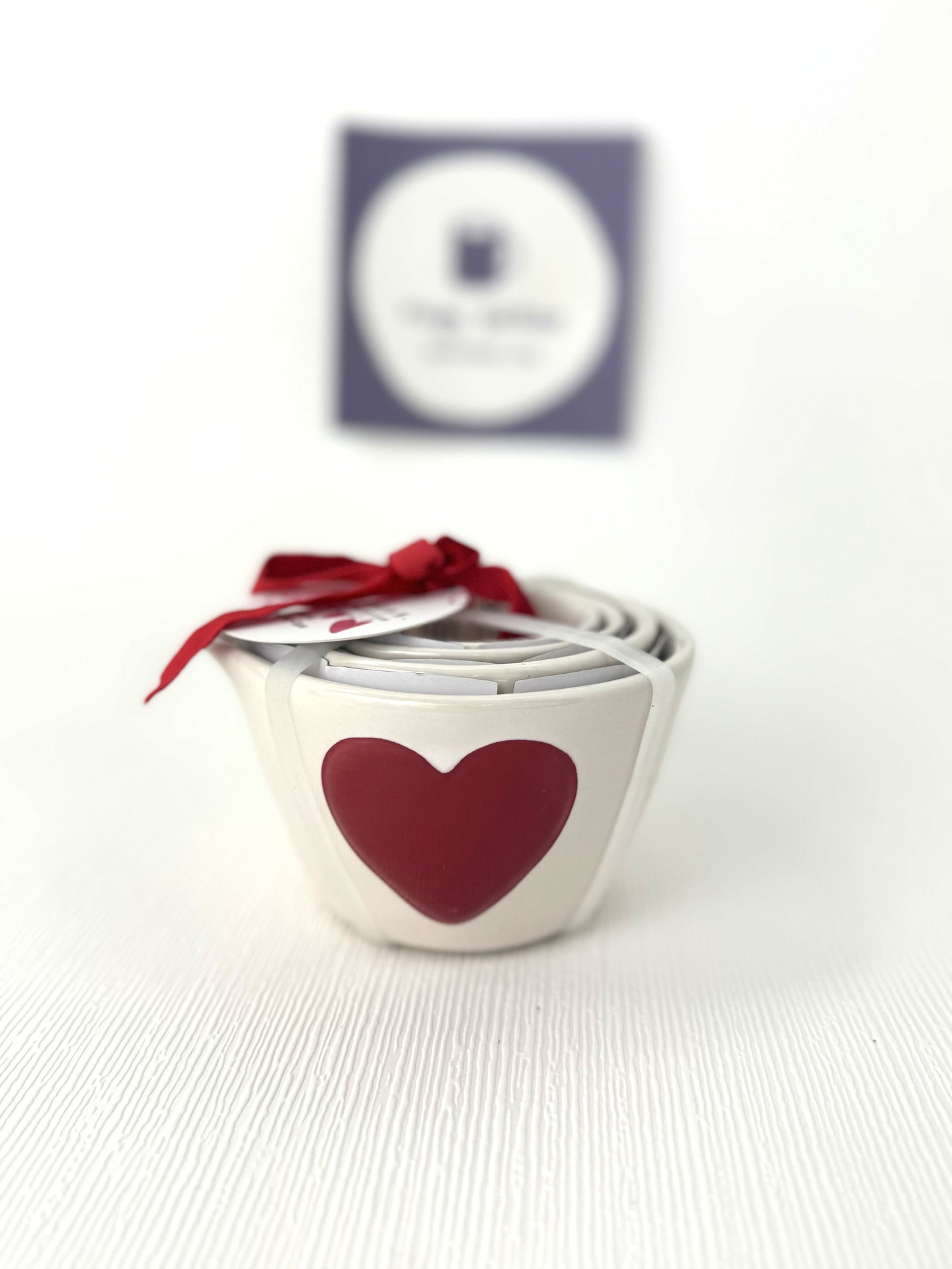 Rae Dunn Heart Measuring Cups
