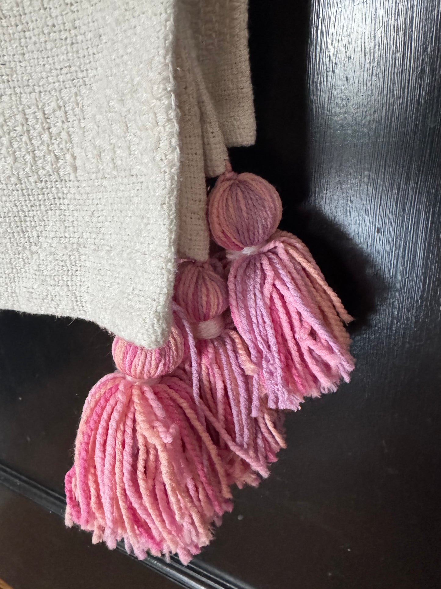 Rachel Zoe Multi Colored Hearts Throw Blanket