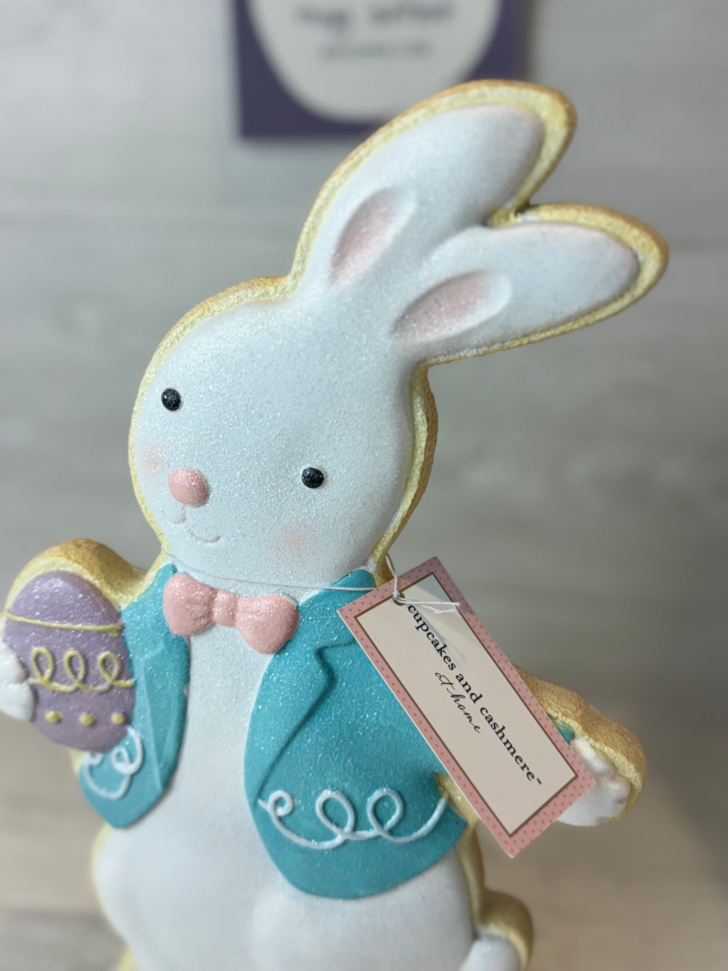 Cupcakes & Cashmere Large Peter Rabbit Faux Cookie