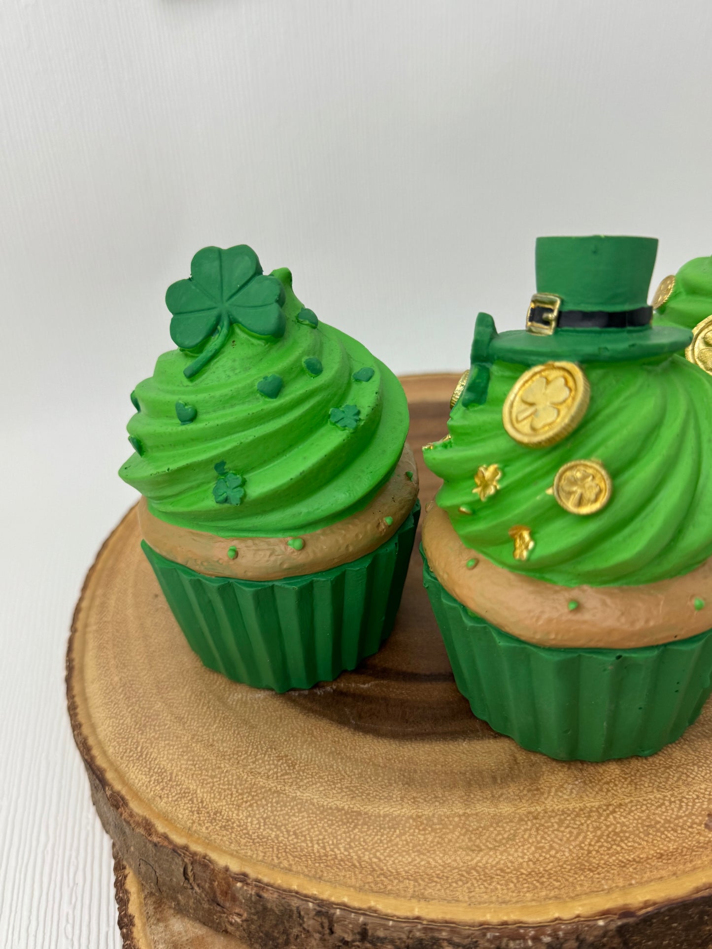 Cupcake & Cashmere St. Patrick's Day Cupcakes Set (Gold Coin Topper)