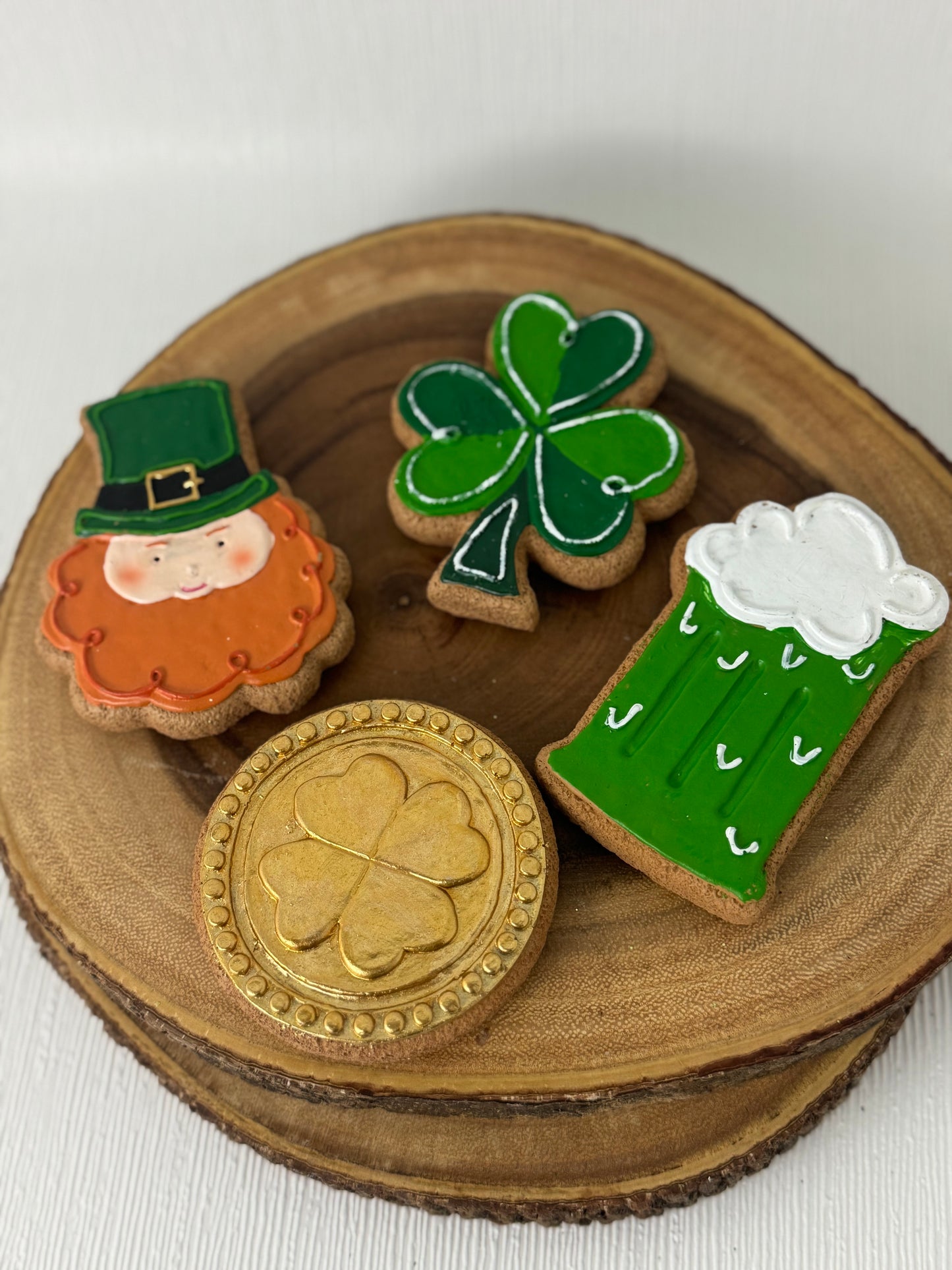St. Patrick's Day Faux Cookie Set