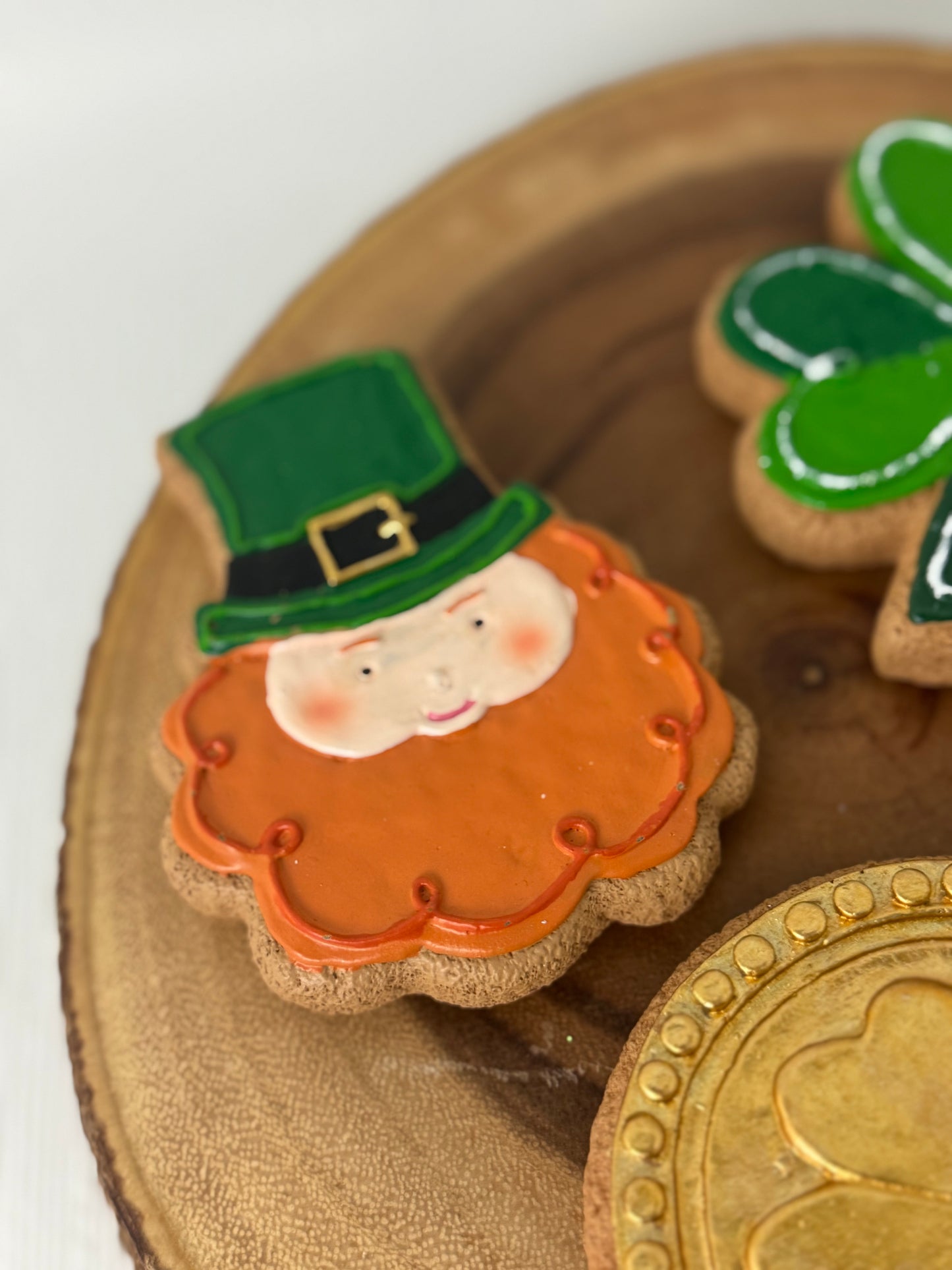 St. Patrick's Day Faux Cookie Set