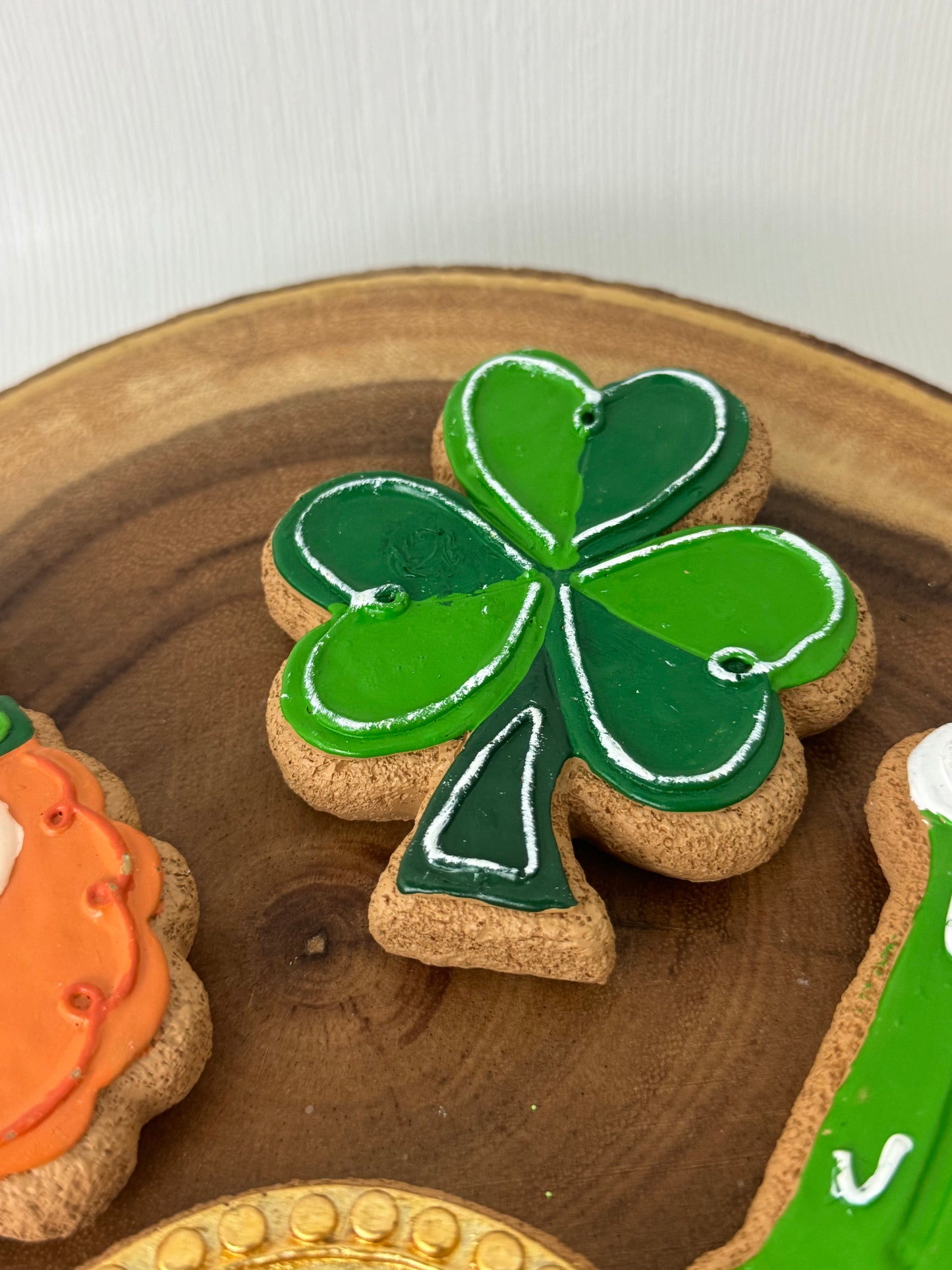 St. Patrick's Day Faux Cookie Set