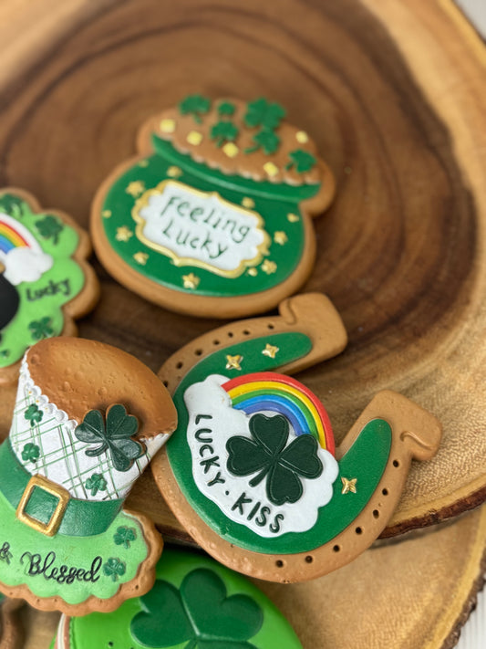 Lucky Lane St. Patrick's Day Faux Cookie Set of 6