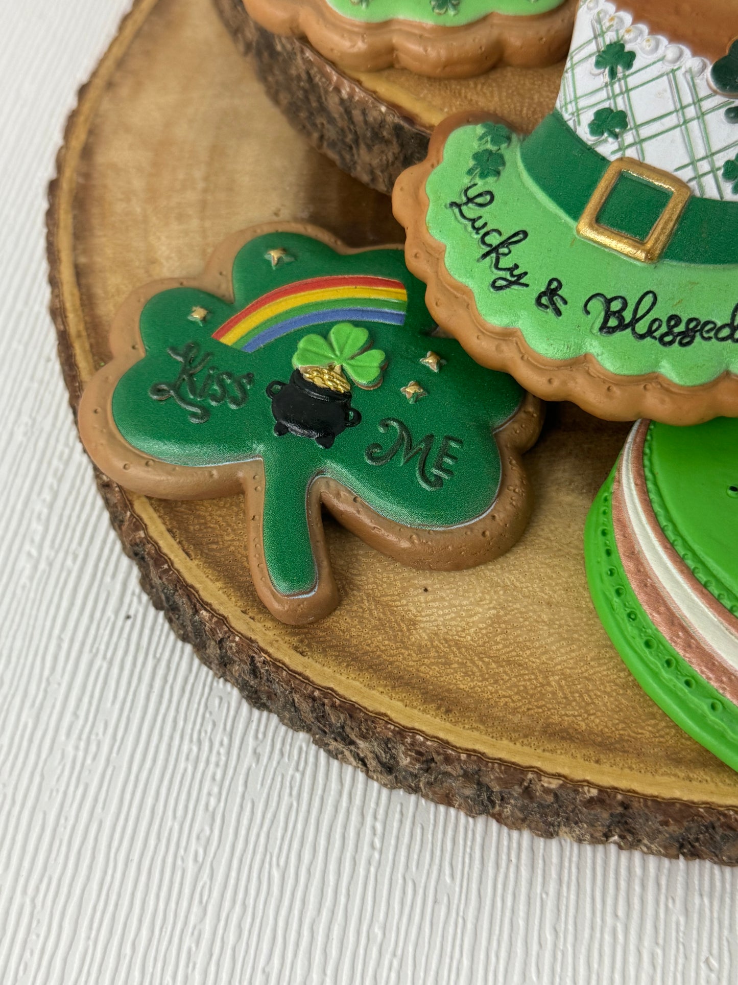 Lucky Lane St. Patrick's Day Faux Cookie Set of 6