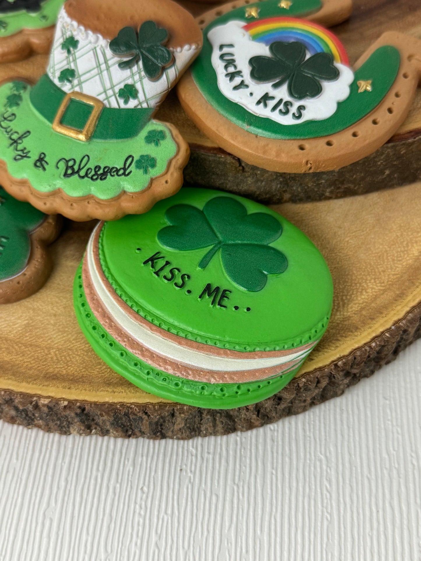 Lucky Lane St. Patrick's Day Faux Cookie Set of 6