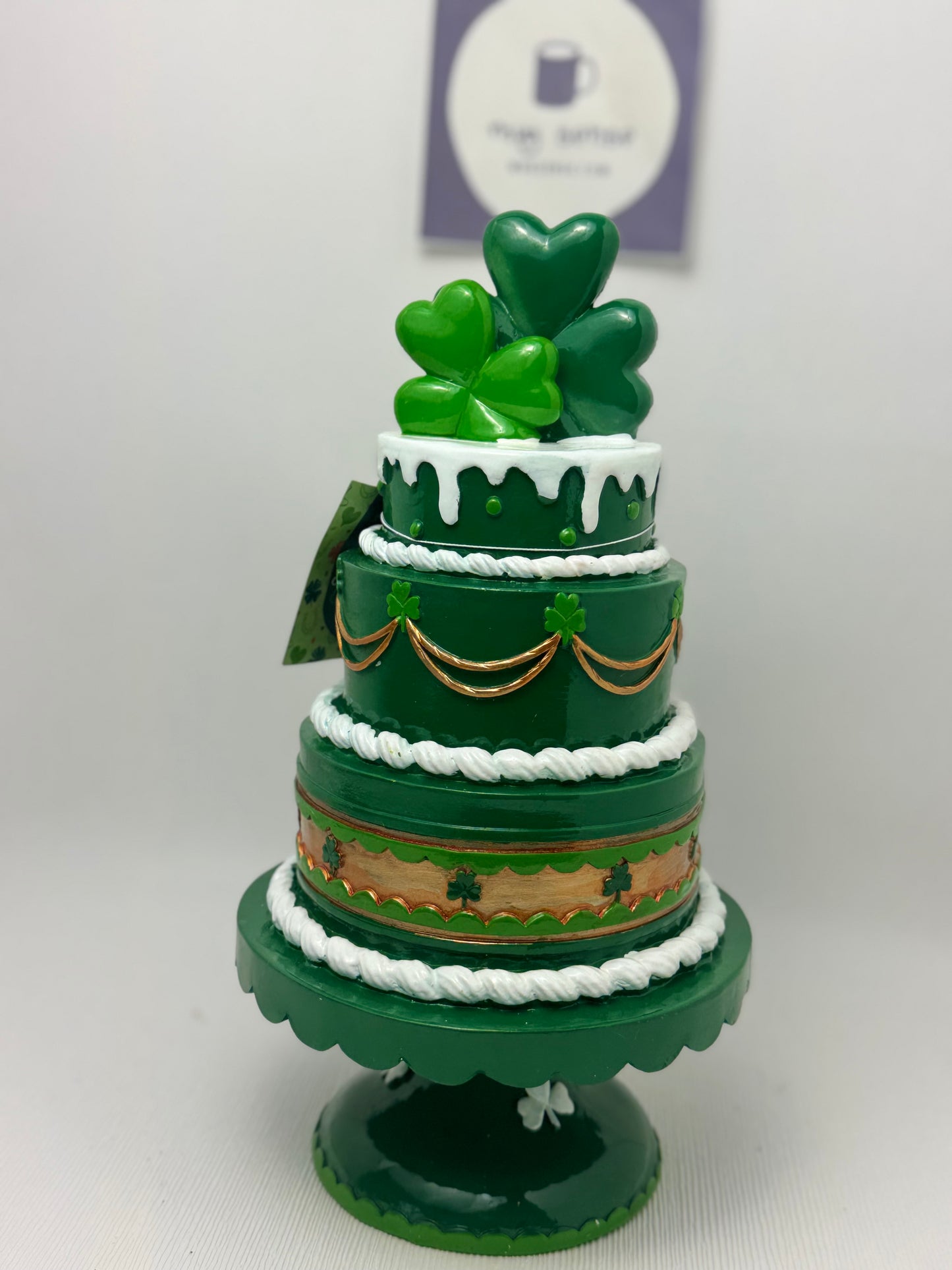 Lucky Lane St. Patrick's Day Tiered Faux Cake