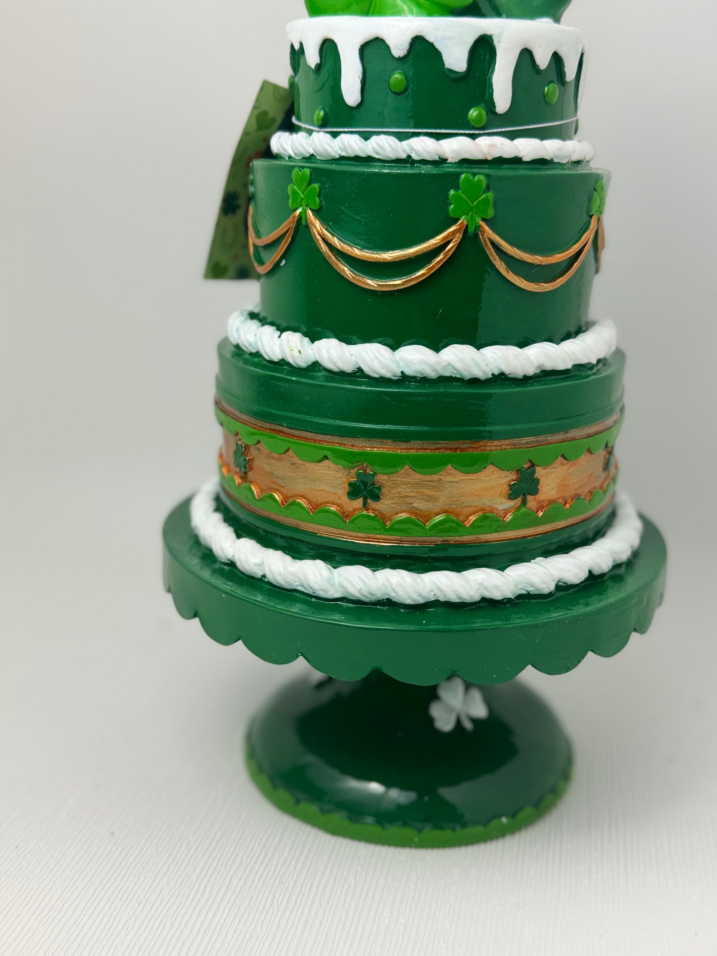 Lucky Lane St. Patrick's Day Tiered Faux Cake