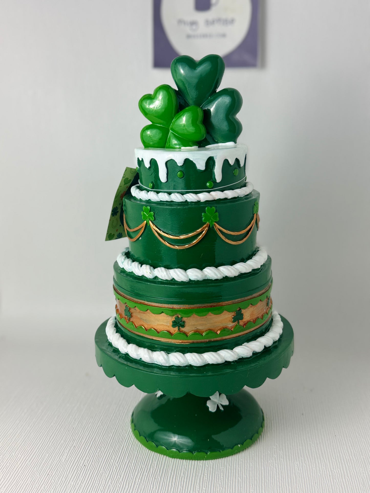 Lucky Lane St. Patrick's Day Tiered Faux Cake