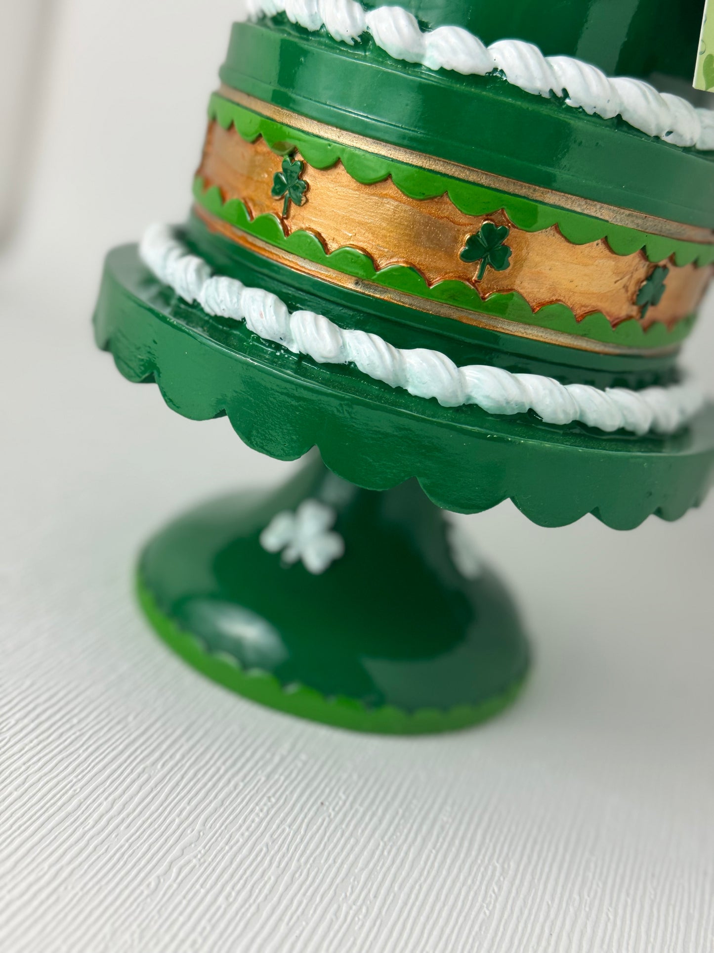 Lucky Lane St. Patrick's Day Tiered Faux Cake