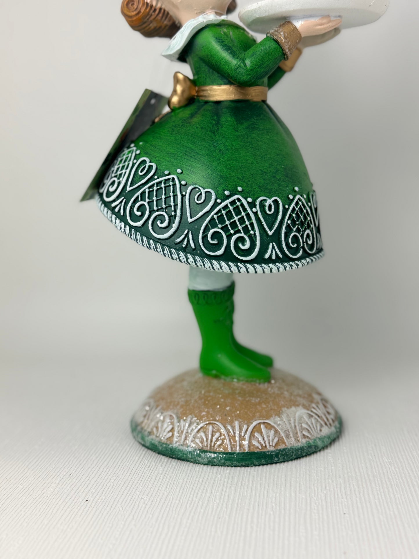 Lucky Lane St. Patrick's Day Girl With Cake