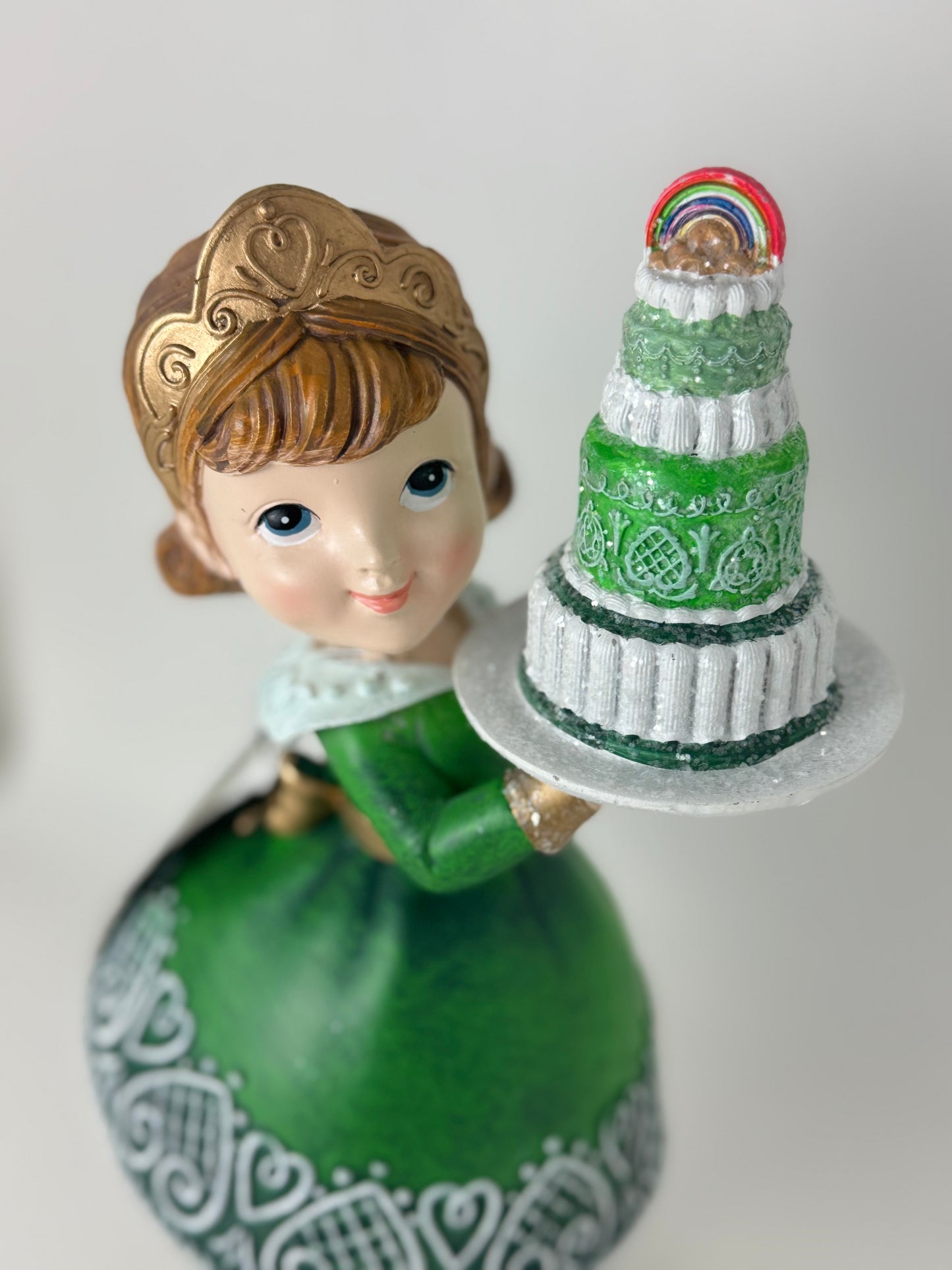 Lucky Lane St. Patrick's Day Girl With Cake