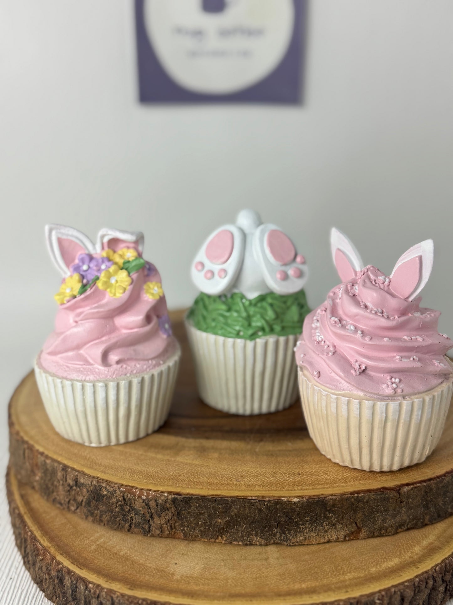 Bunny Buns Easter Cupcakes