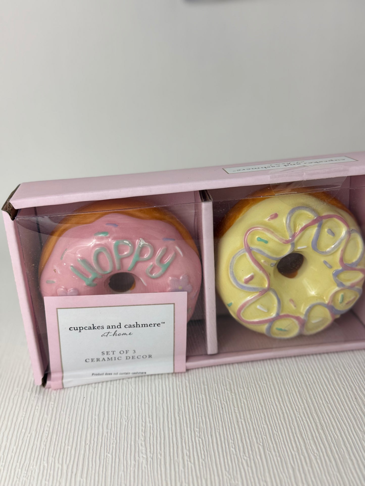Cupcake & Cashmere Easter Donuts Set of 3