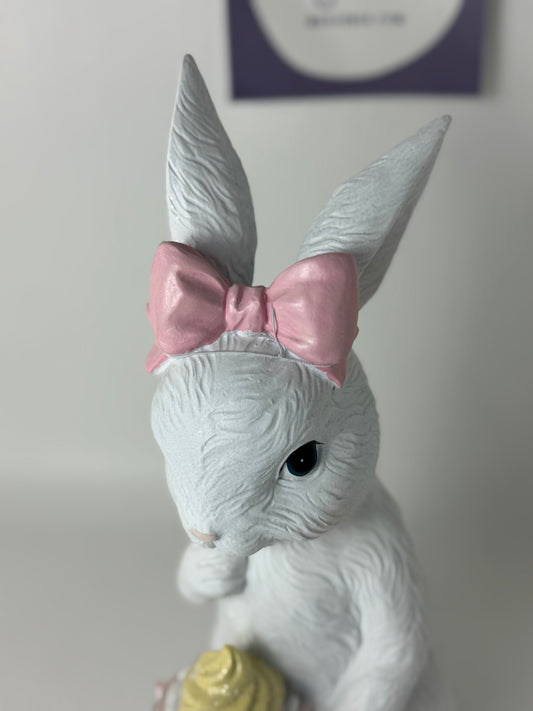 Sweet Treats Bunny Girl With Cupcake