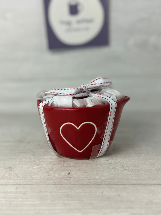 Rae Dunn Red Heart Measuring Cups
