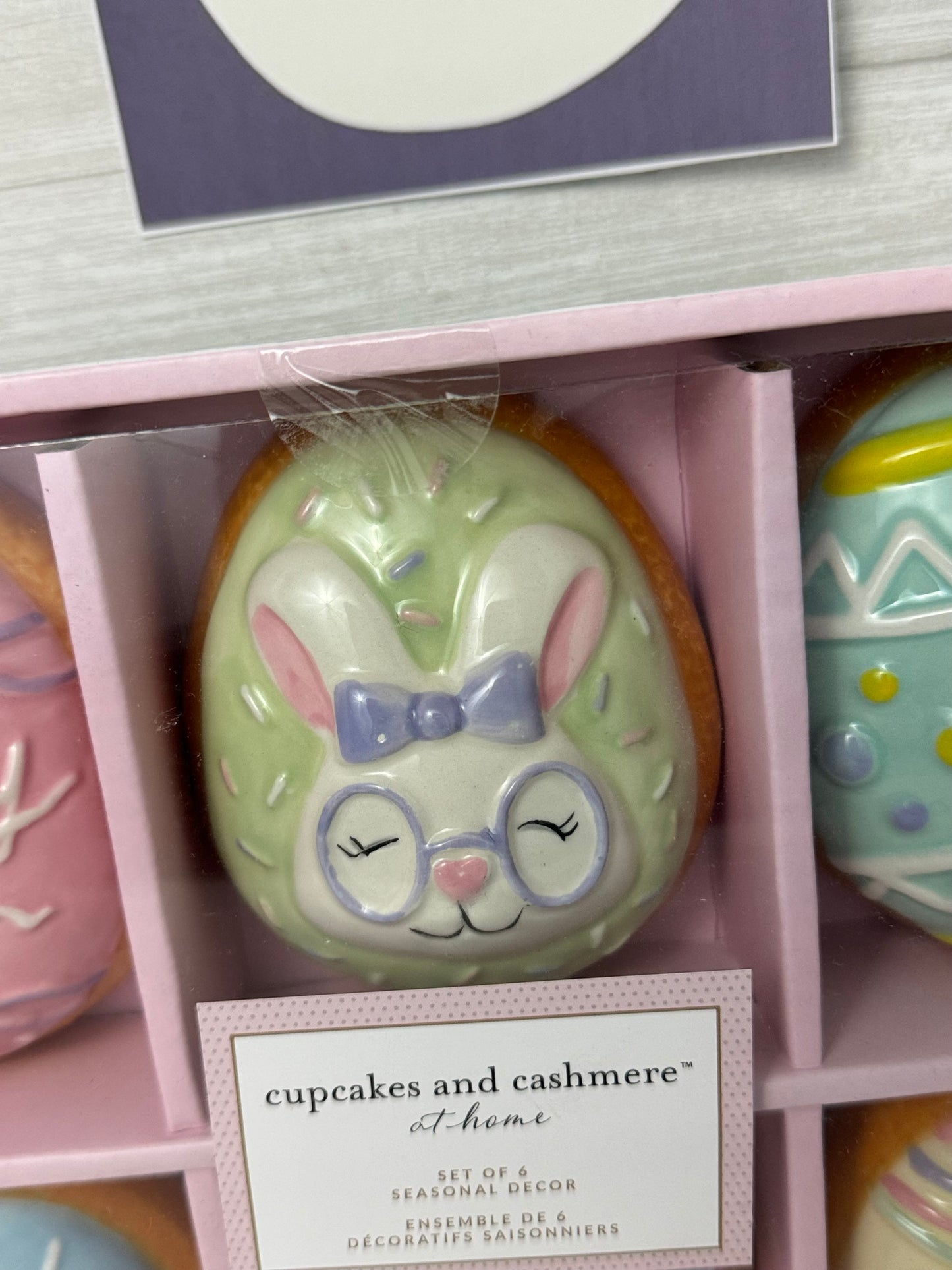 Cupcakes & Cashmere Easter Egg Cookies