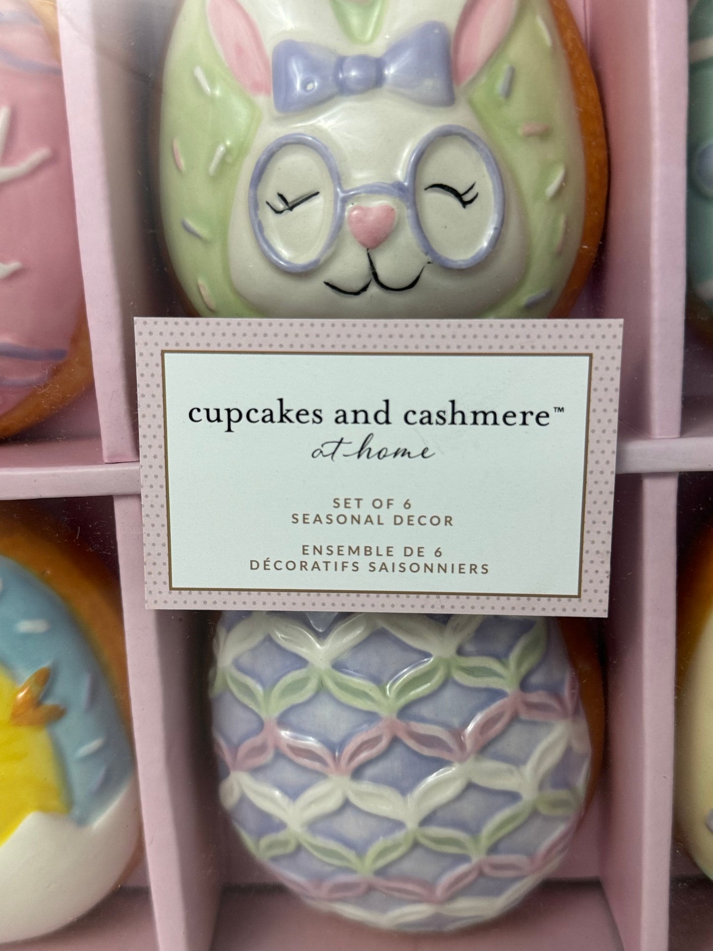 Cupcakes & Cashmere Easter Egg Cookies