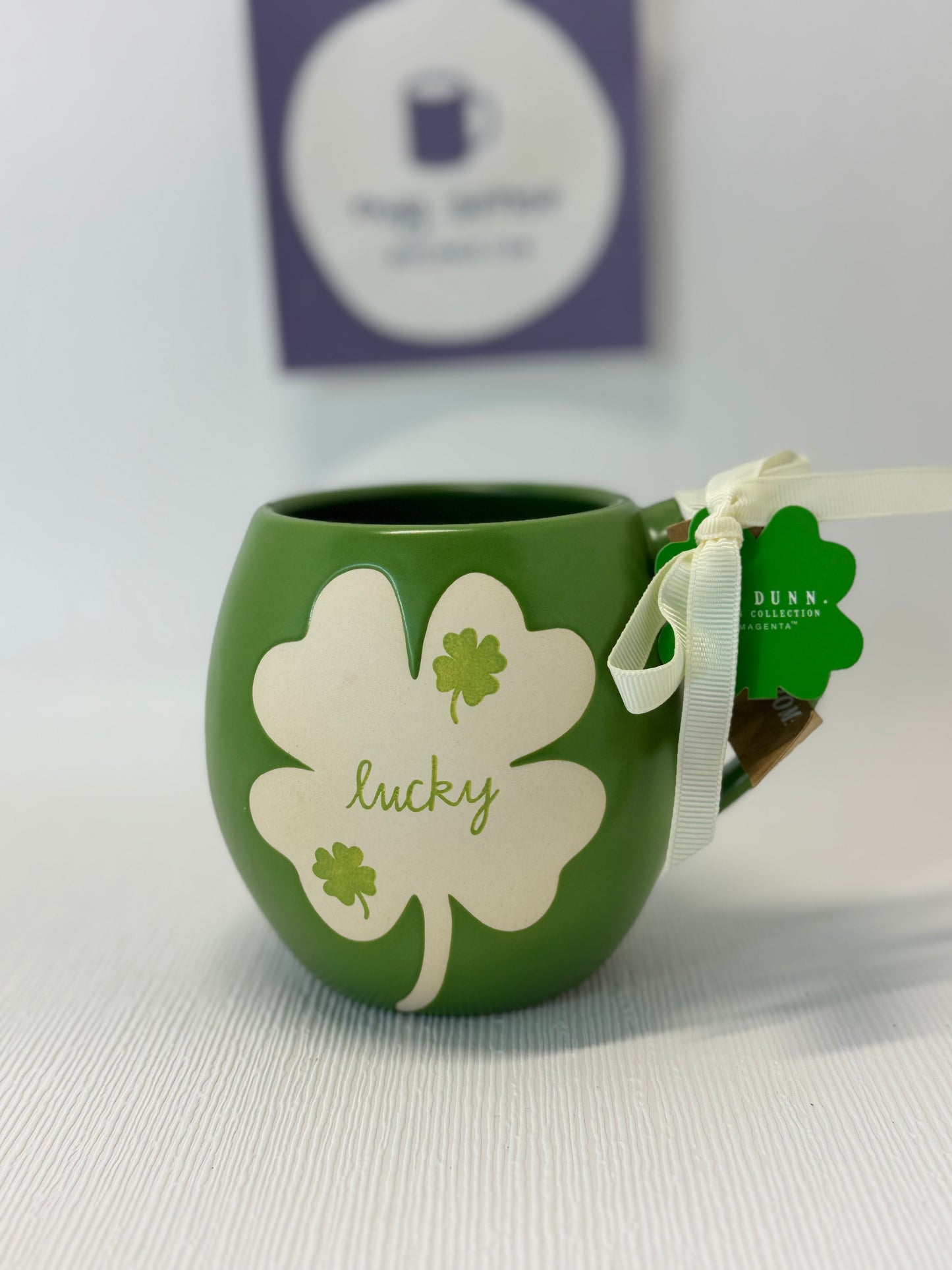 Rae Dunn Lucky Round Mug