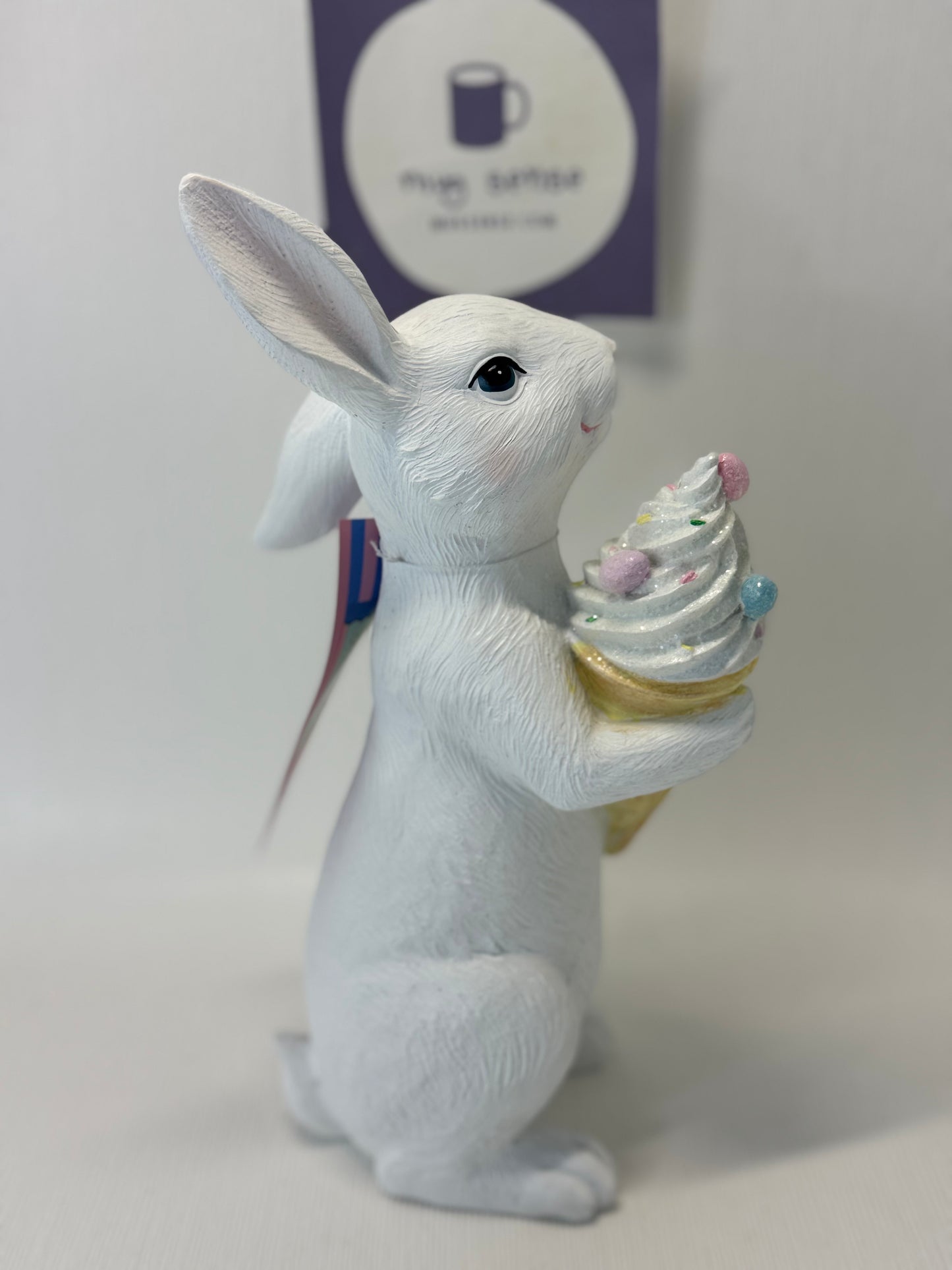 Sweet Treats Bunny With Ice Cream Cone