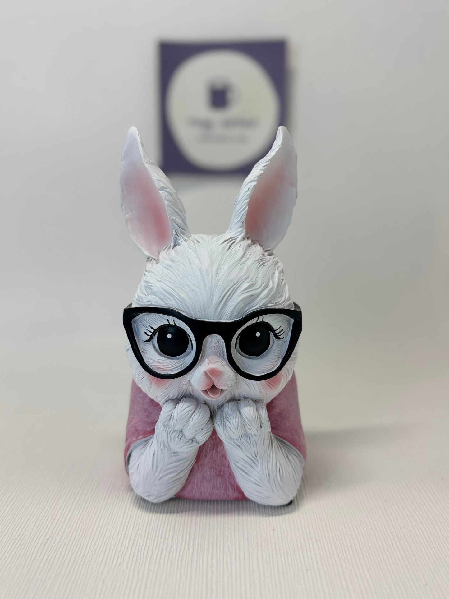 Girl Bunny Wearing Glasses