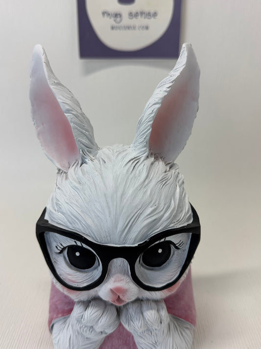 Girl Bunny Wearing Glasses