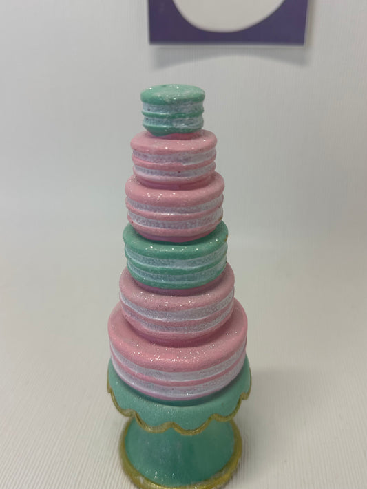 Small Macaroon Pastel Pedestal Tree