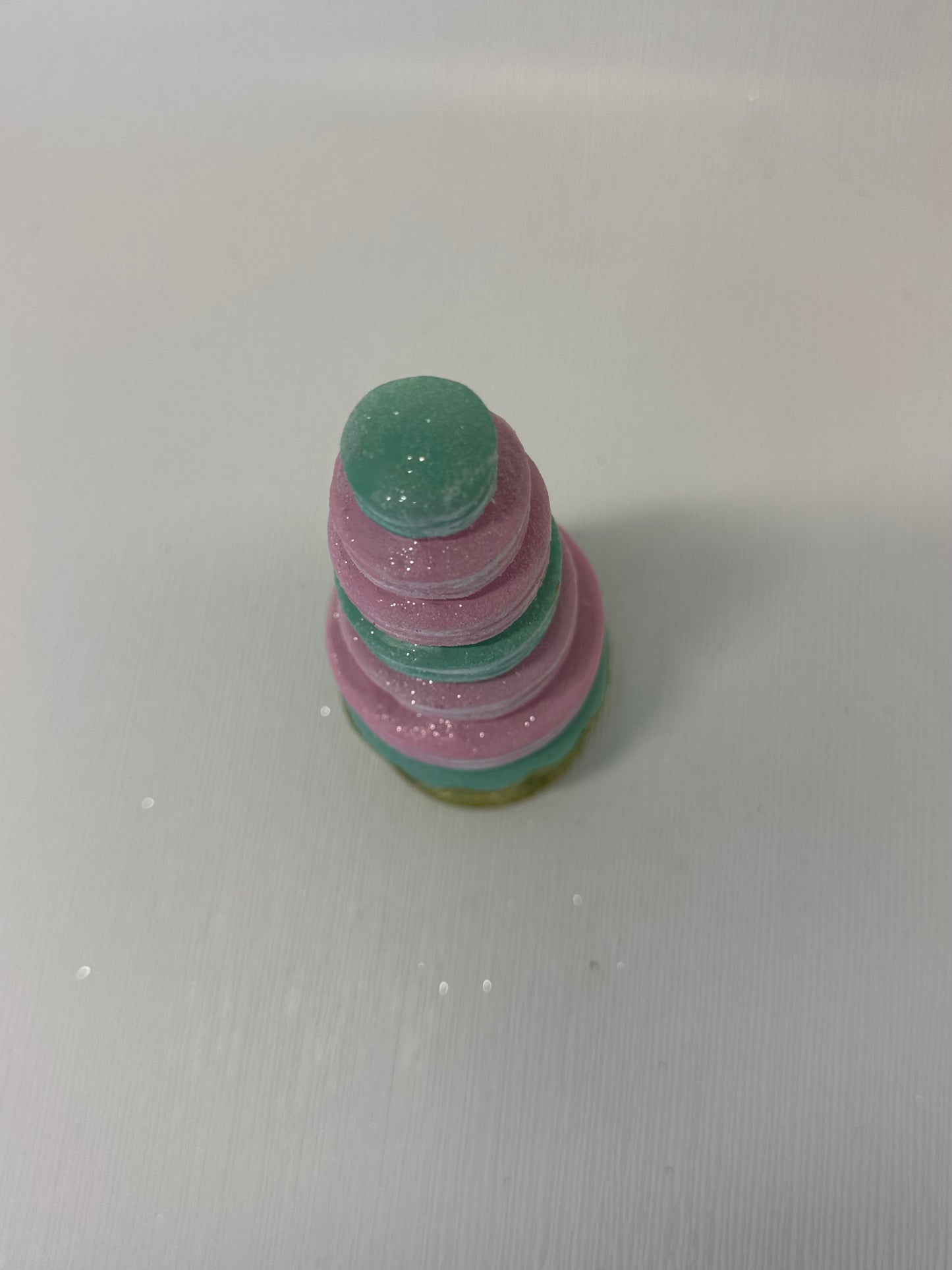 Small Macaroon Pastel Pedestal Tree