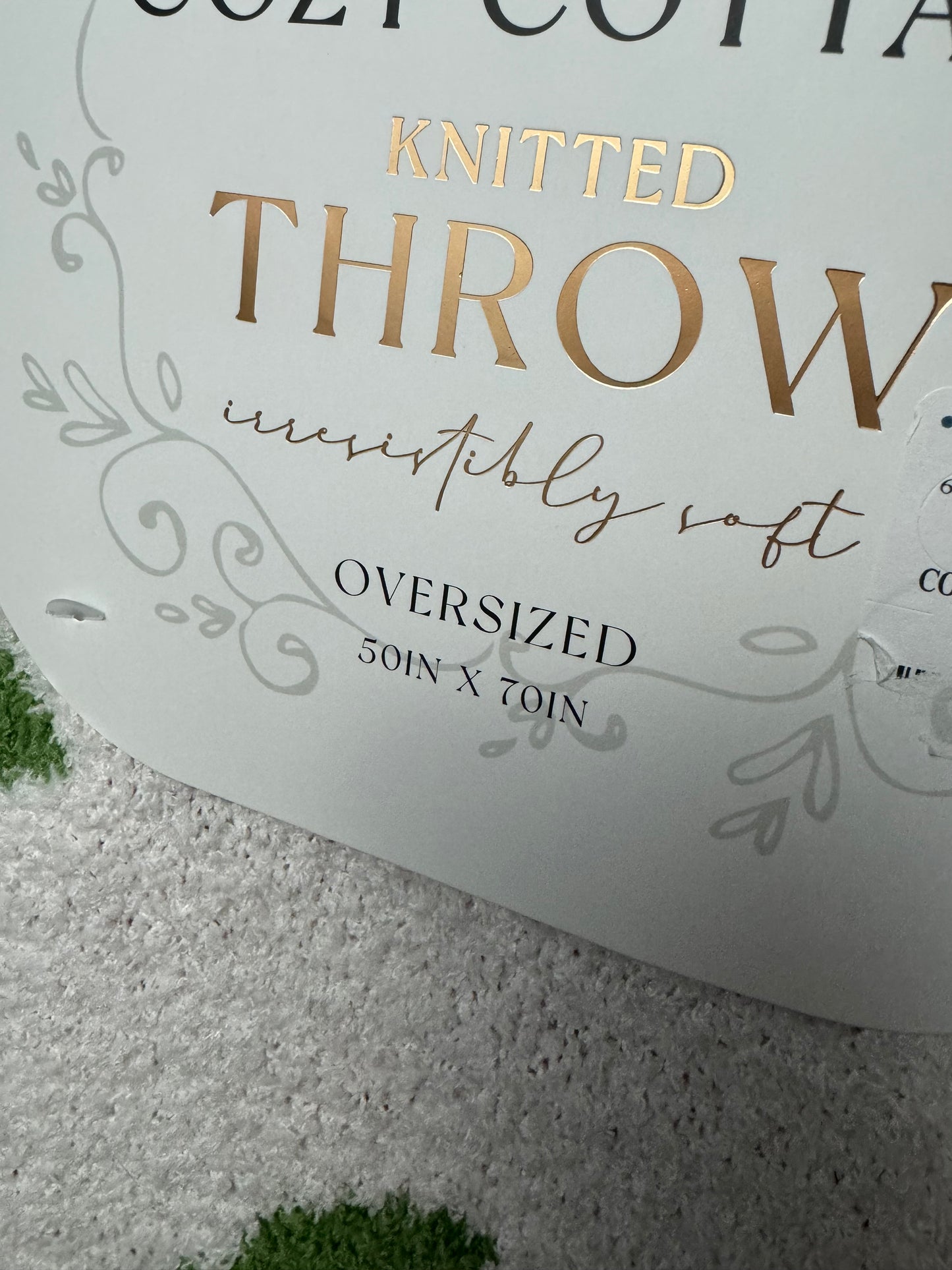 The Cozy Cottage Heart Shaped Cherry Throw Blanket