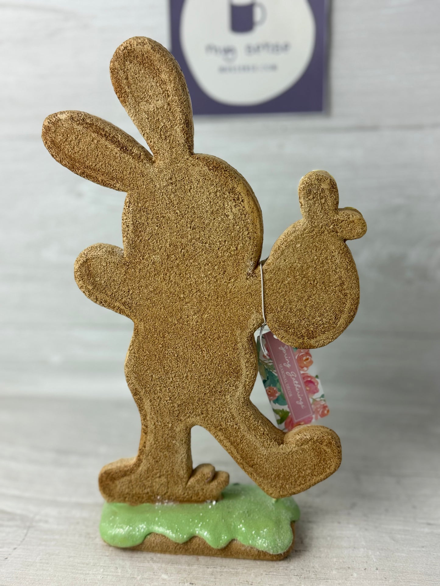 Cupcakes & Cashmere Large Easter Bunny Faux Cookie