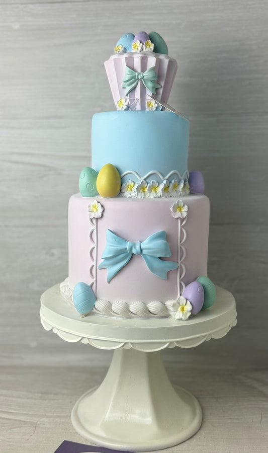 Cupcakes and Cashmere Huge Cupcake Topper Pastel Tiered Cake