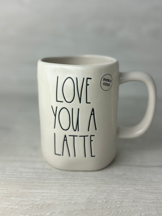 Rae Dunn Love You A Latte Mug