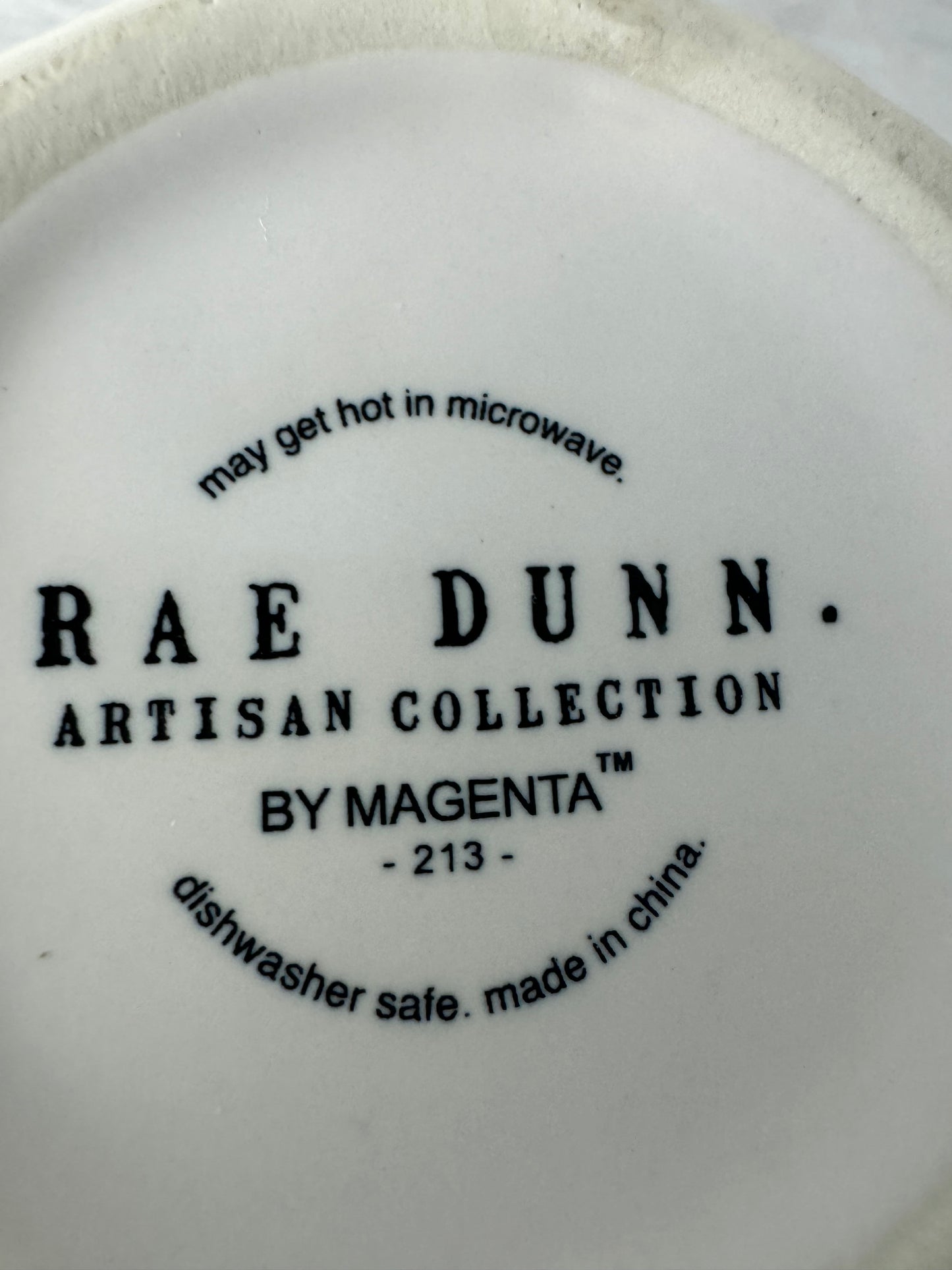 Rae Dunn Faceted Script Measuring Cups