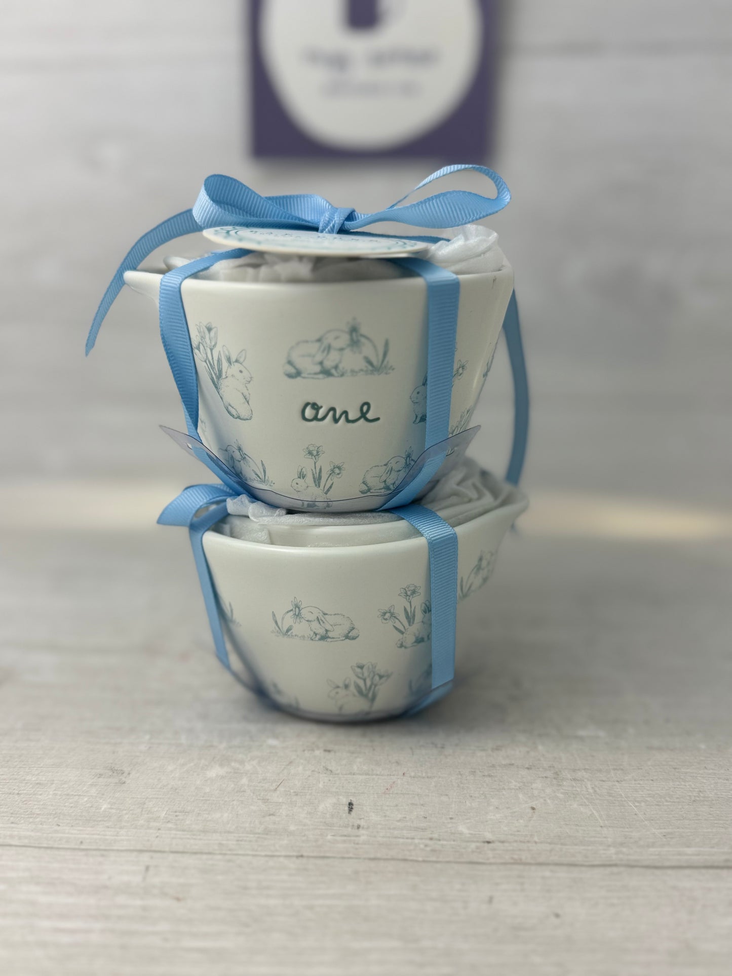 Rae Dunn Bunny Rabbit Measuring Cup Set (All Bunnies)