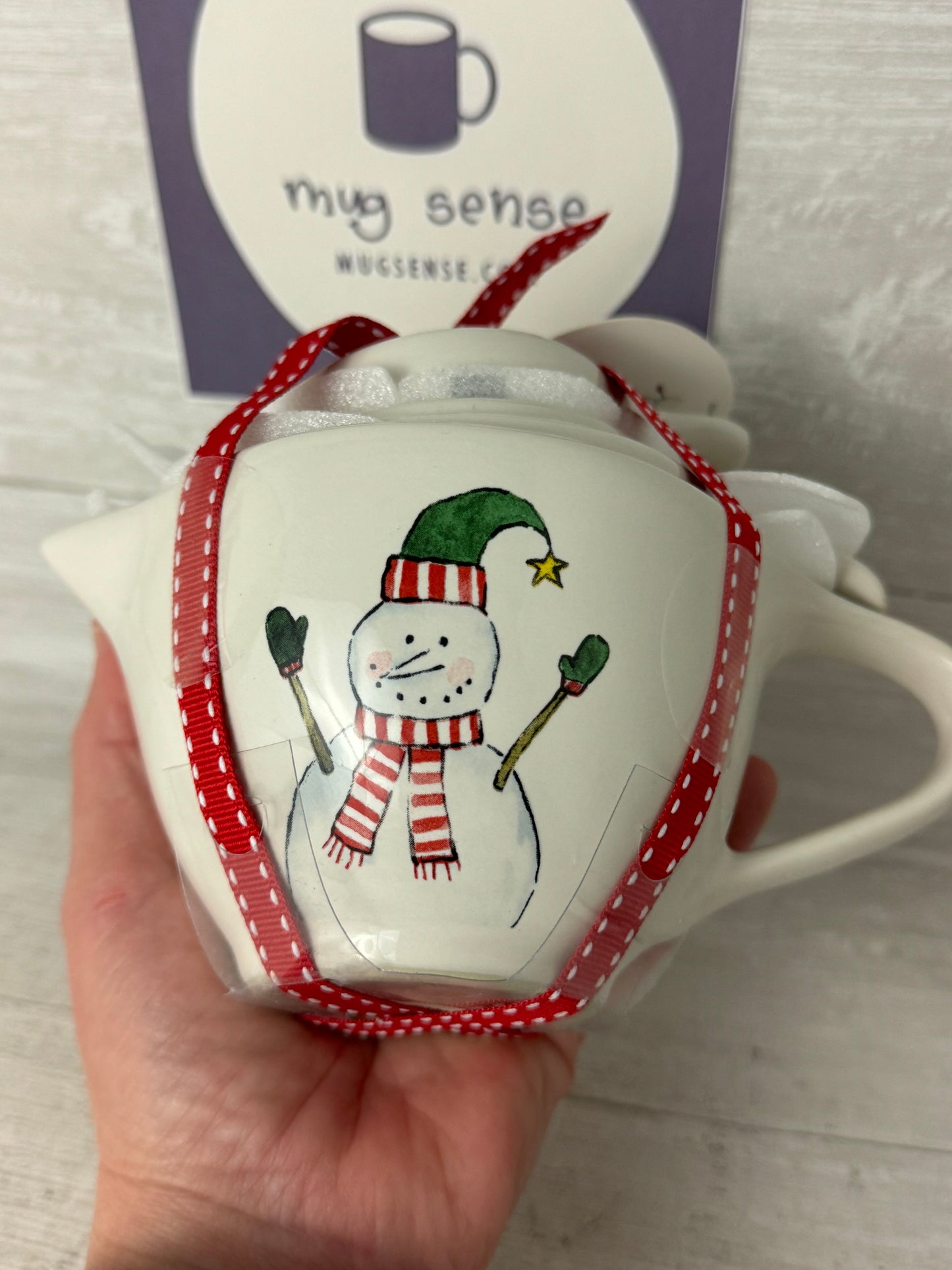 Rae Dunn Snowman Measuring Cups